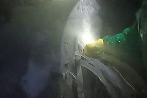 南通消防水池堵漏现场